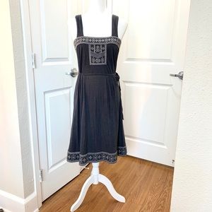 Gray Cotton Prana Summer Dress